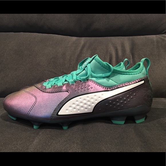Puma One 3 IL Leather FG Soccer Cleats Mens size 9 - Picture 1 of 7